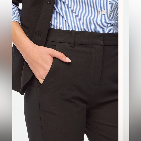 NWT J. Crew Women's Black Kallie Pant - size 8 - Picture 2 of 9
